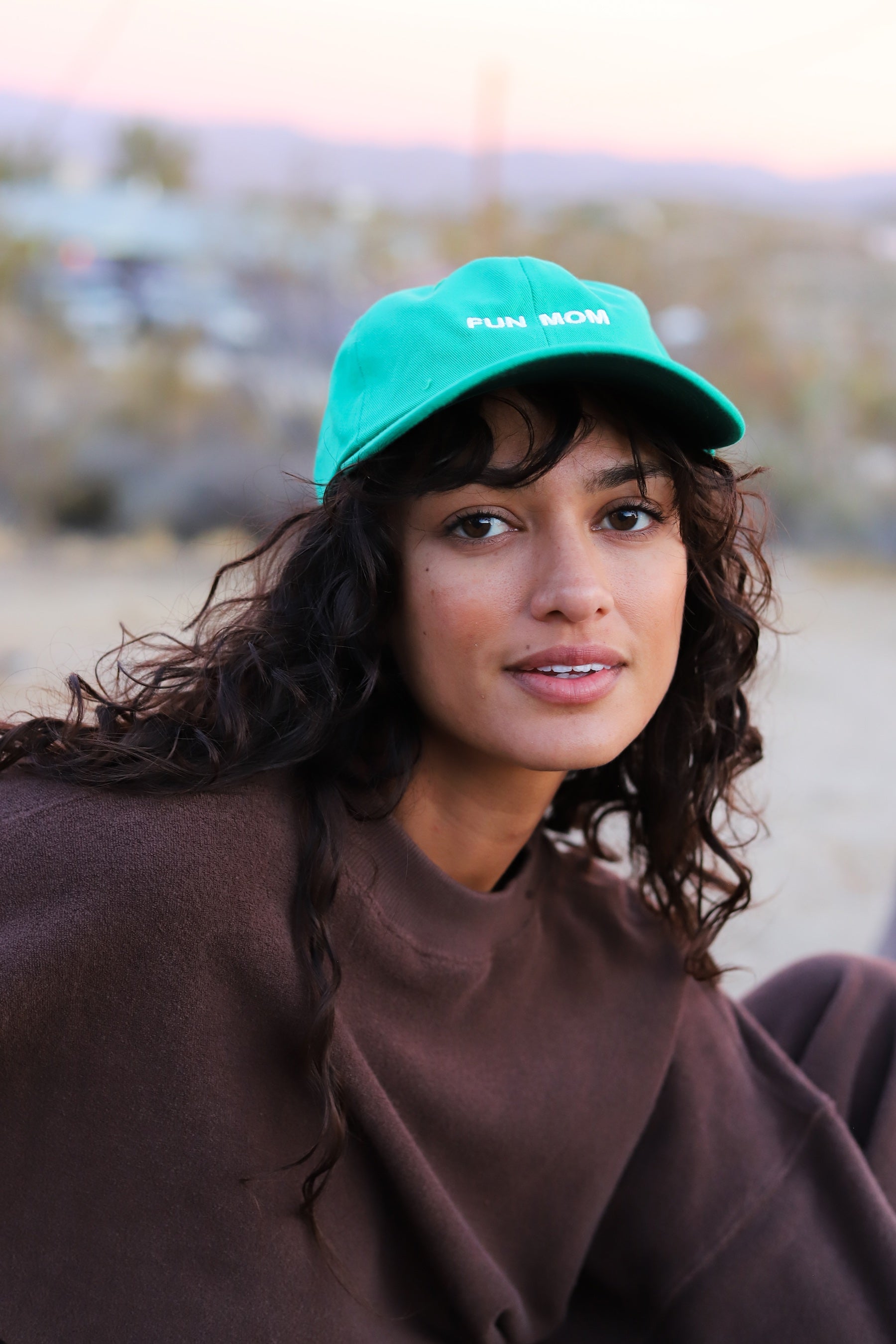 X Prism Green Fun Mom Hat