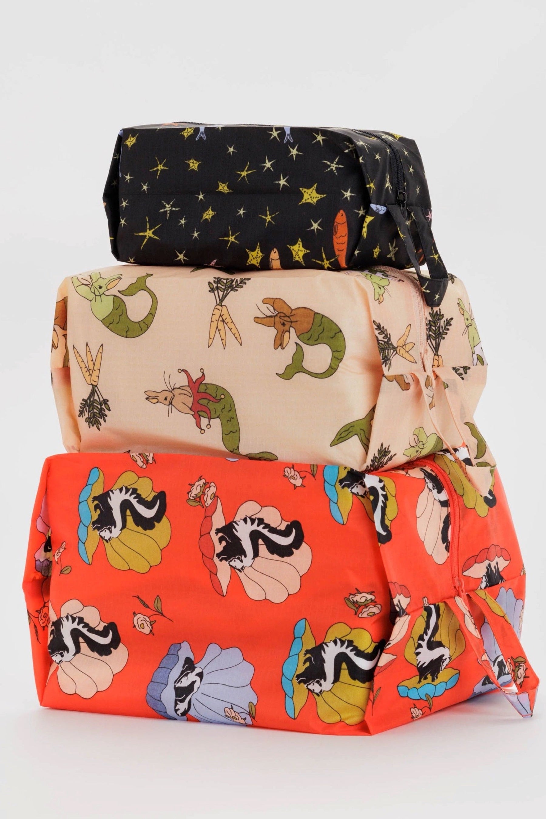 Sea Animals 3D Zip Set