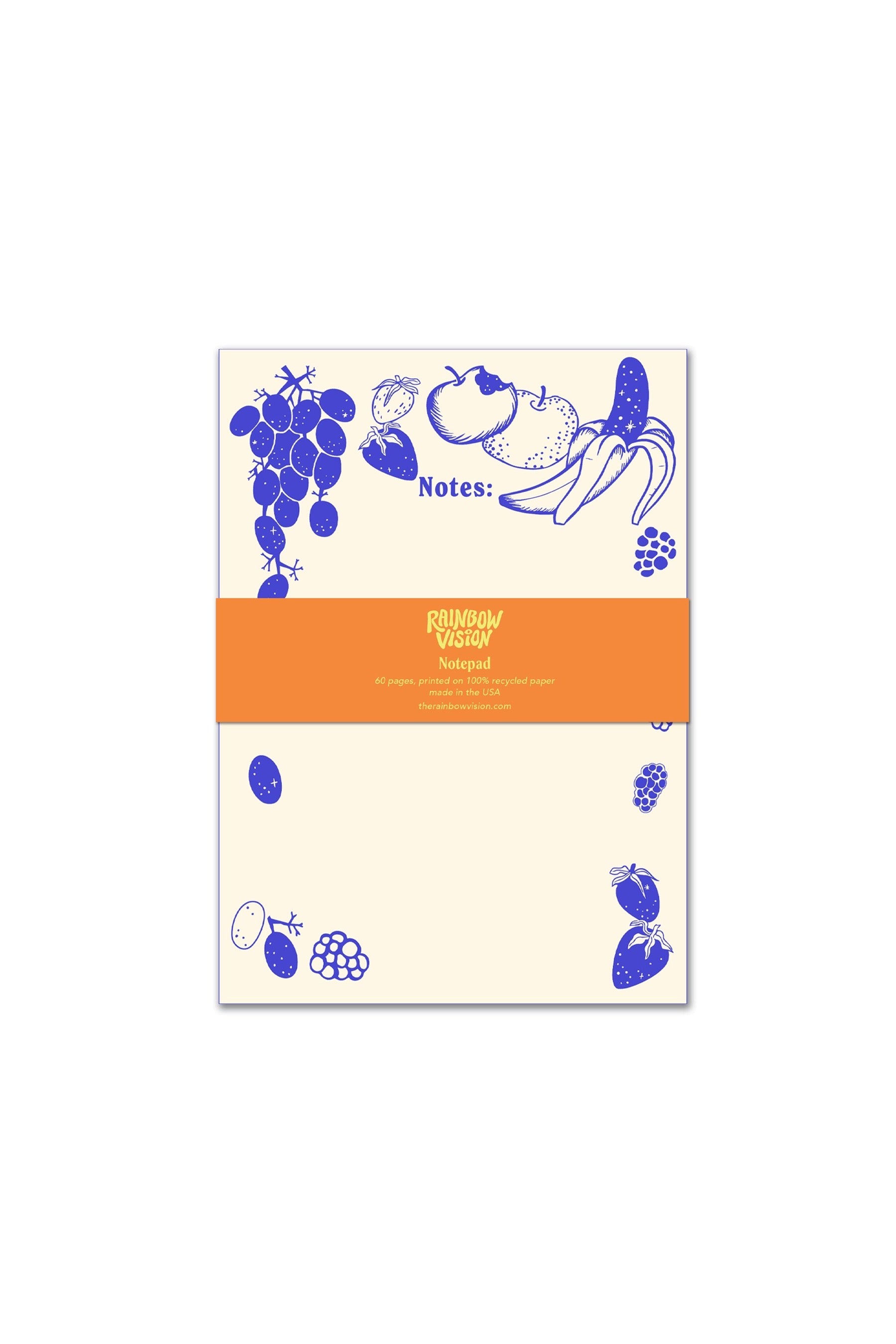 Space Fruit Notepad