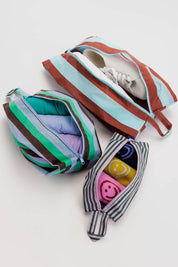 Vacation Stripe Mix 3D Zip Set