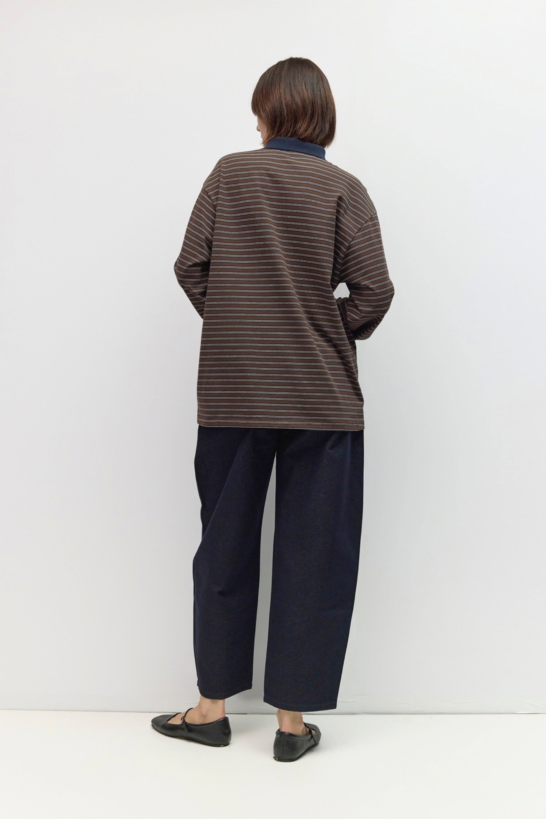 Stripe Sam Oversized Polo