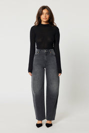 Worn Black Gigi Barrel