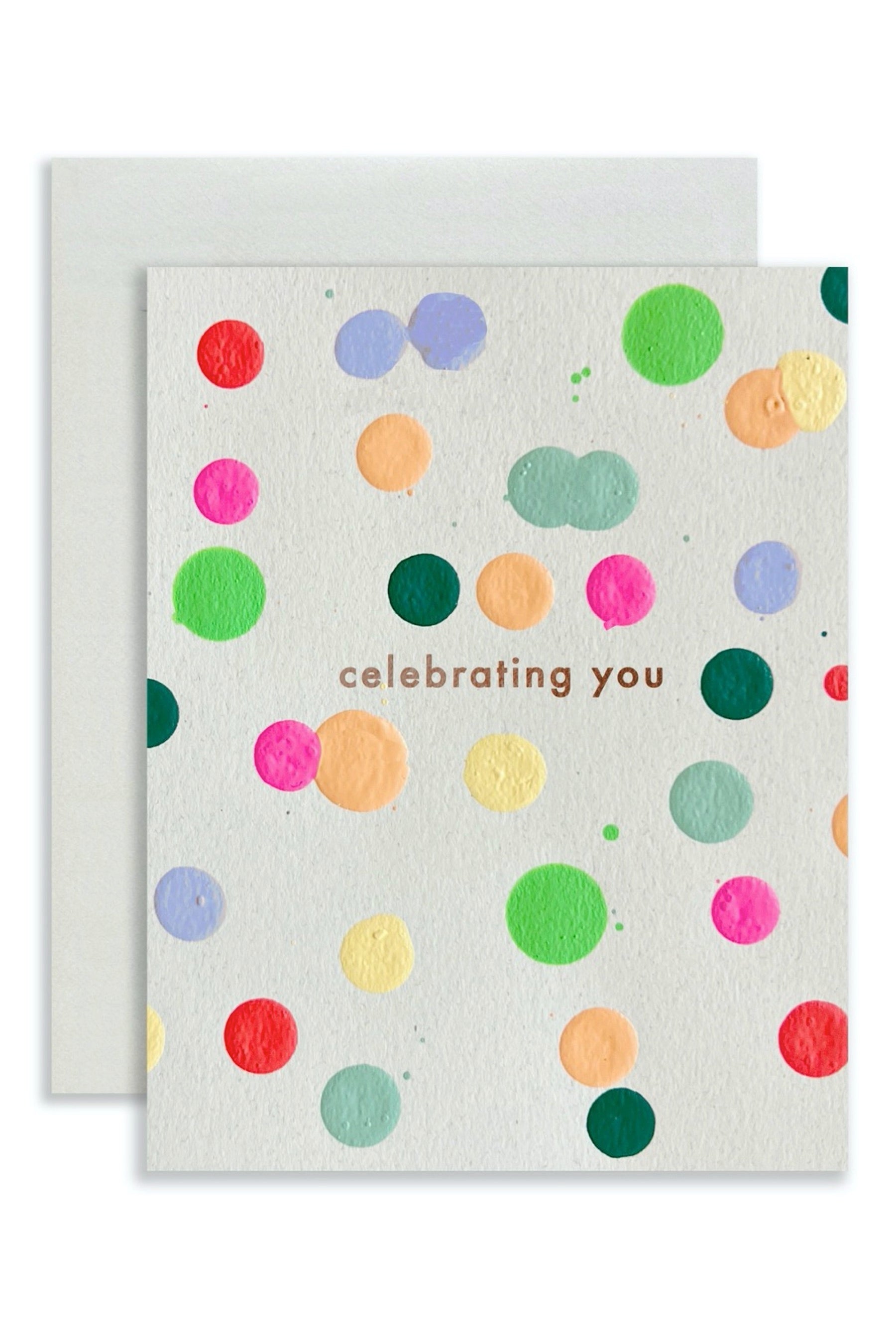 Celebrating Dot Card