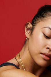 Gold Heart Feels Hoops