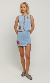 Clementine Applique Knit Top