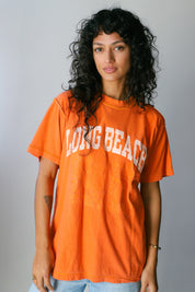 X Prism Orange Varsity Tee 003