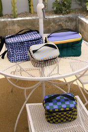 Hotel Stripe Puffy Lunch Bag