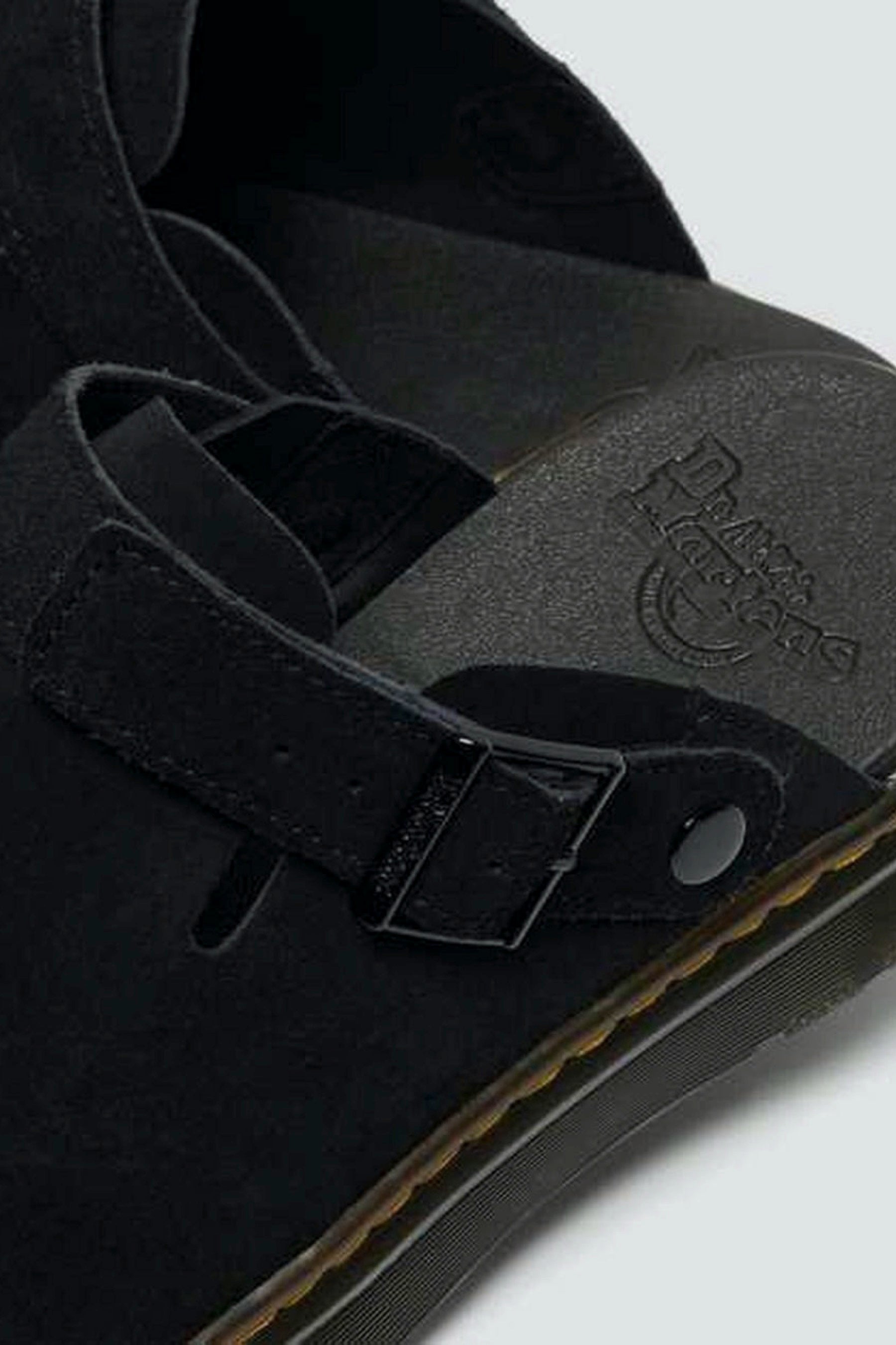 Black Suede Carlson Mule