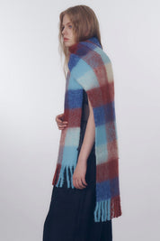 Cool Check Oversized Scarf