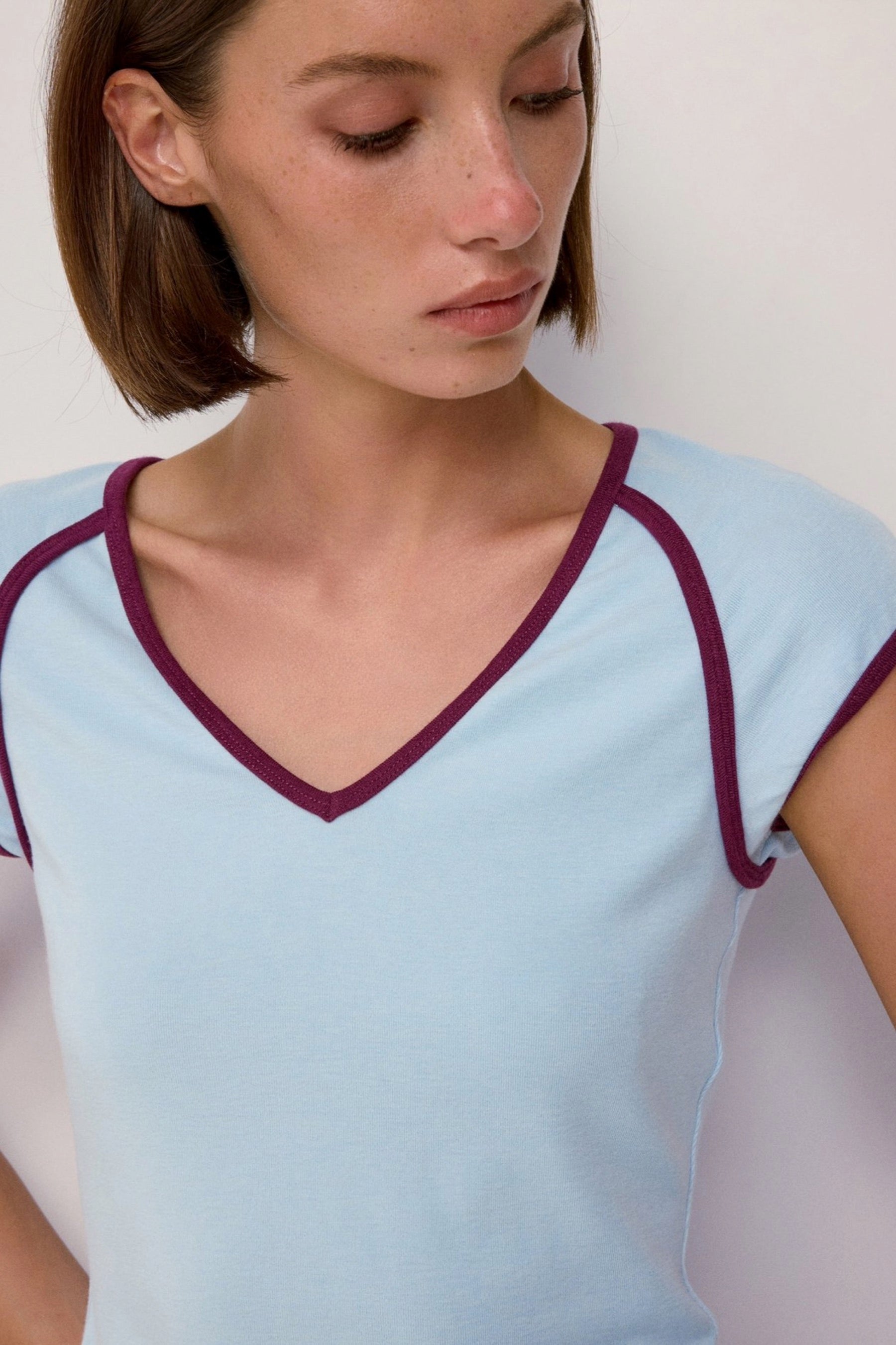 Blue + Berry Patricia Top