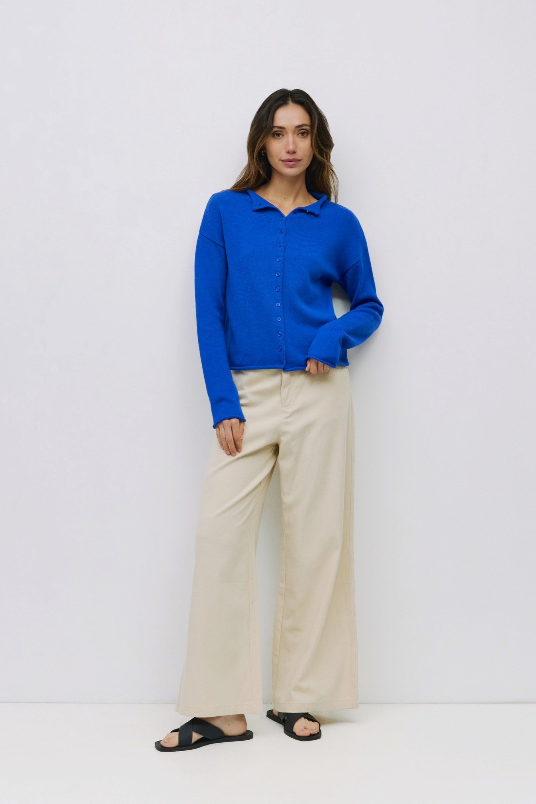Blue Marlo Cardigan