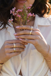Gold Goddess Ring