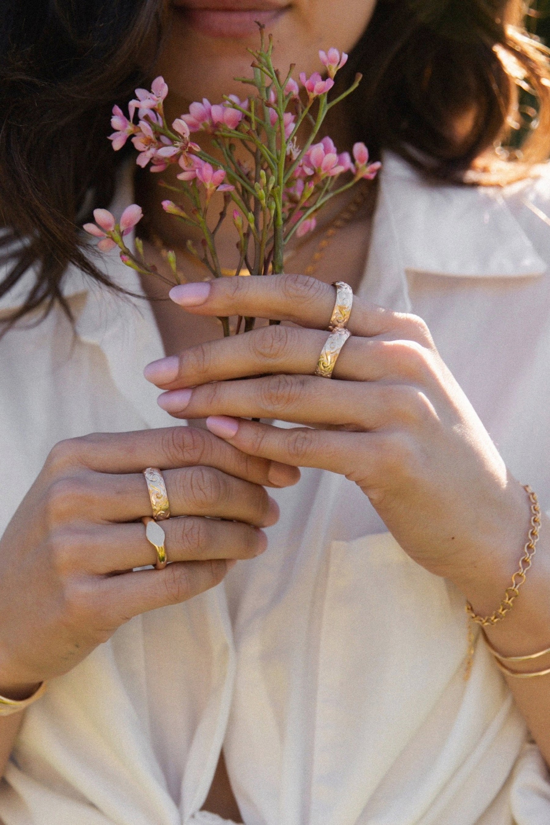 Gold Goddess Ring