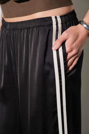 Black Frankie Stripe Pant
