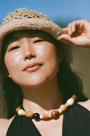 Natural Net Bucket Hat