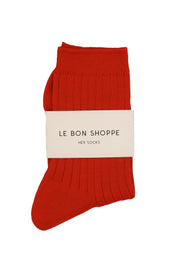 Classic Red Her Socks