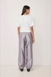 Grey Taffeta Kylie Pant