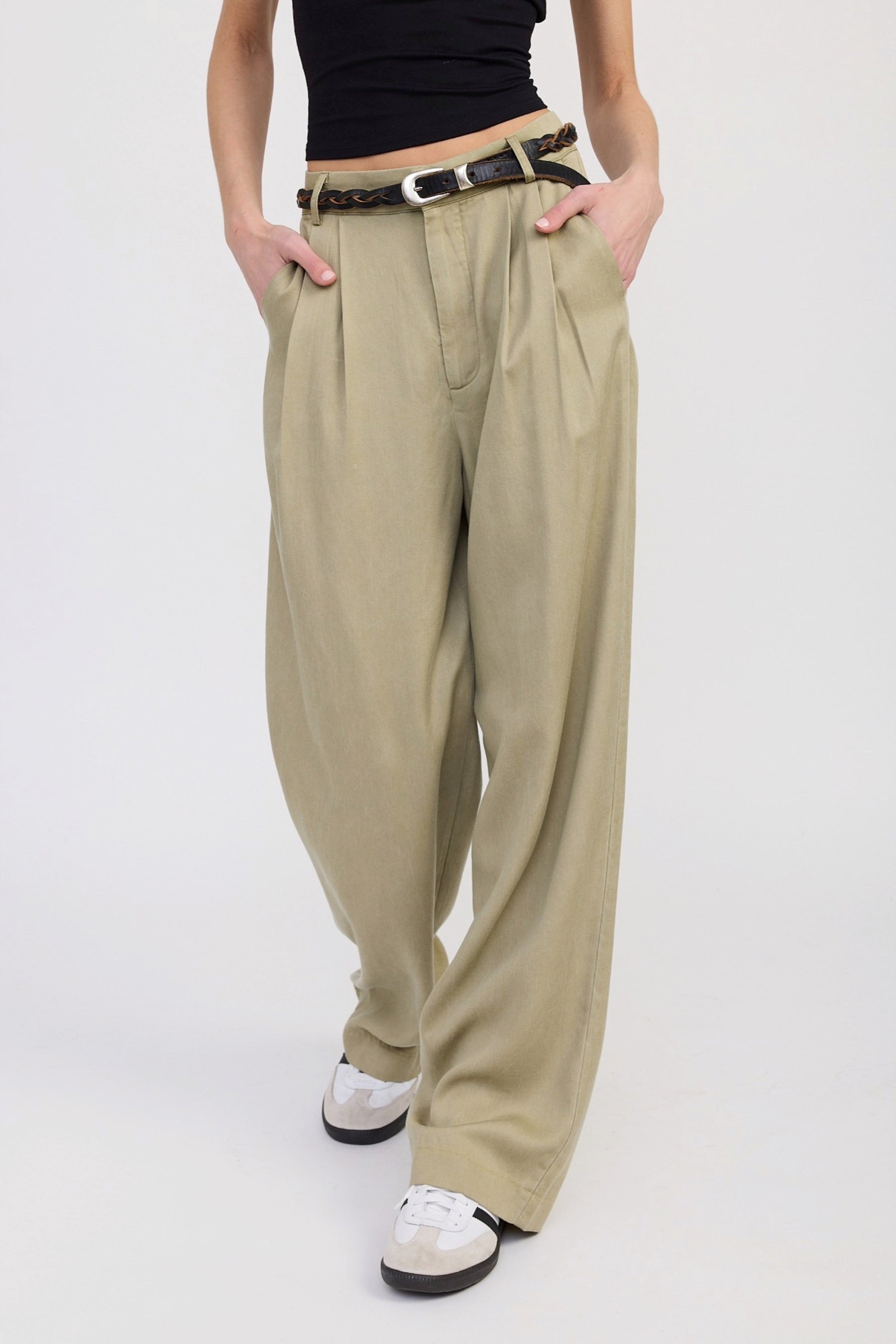 Washed Tan Langley Pant