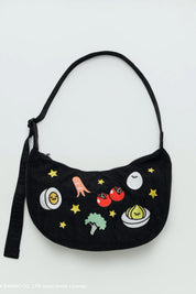 Gudetama Medium Crescent Bag