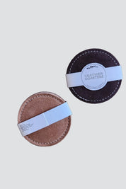 Chocolate Suede Coasters