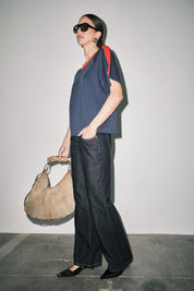 Navy Ruth Sporty Tee