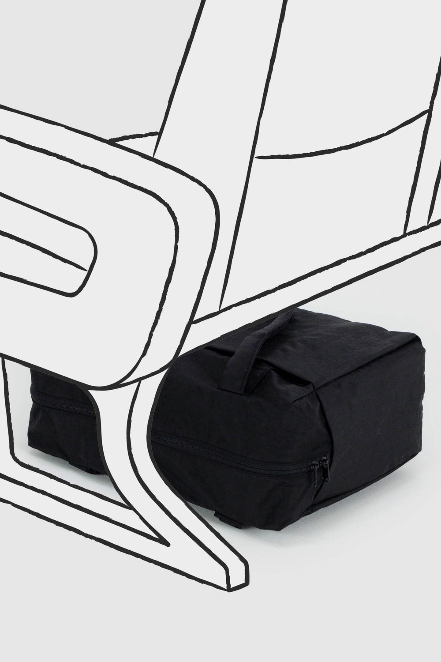 Black Small Cloud Carry-on