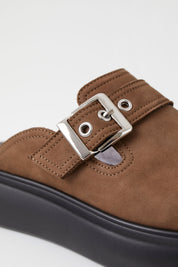 Mud Blenda Buckle Mule