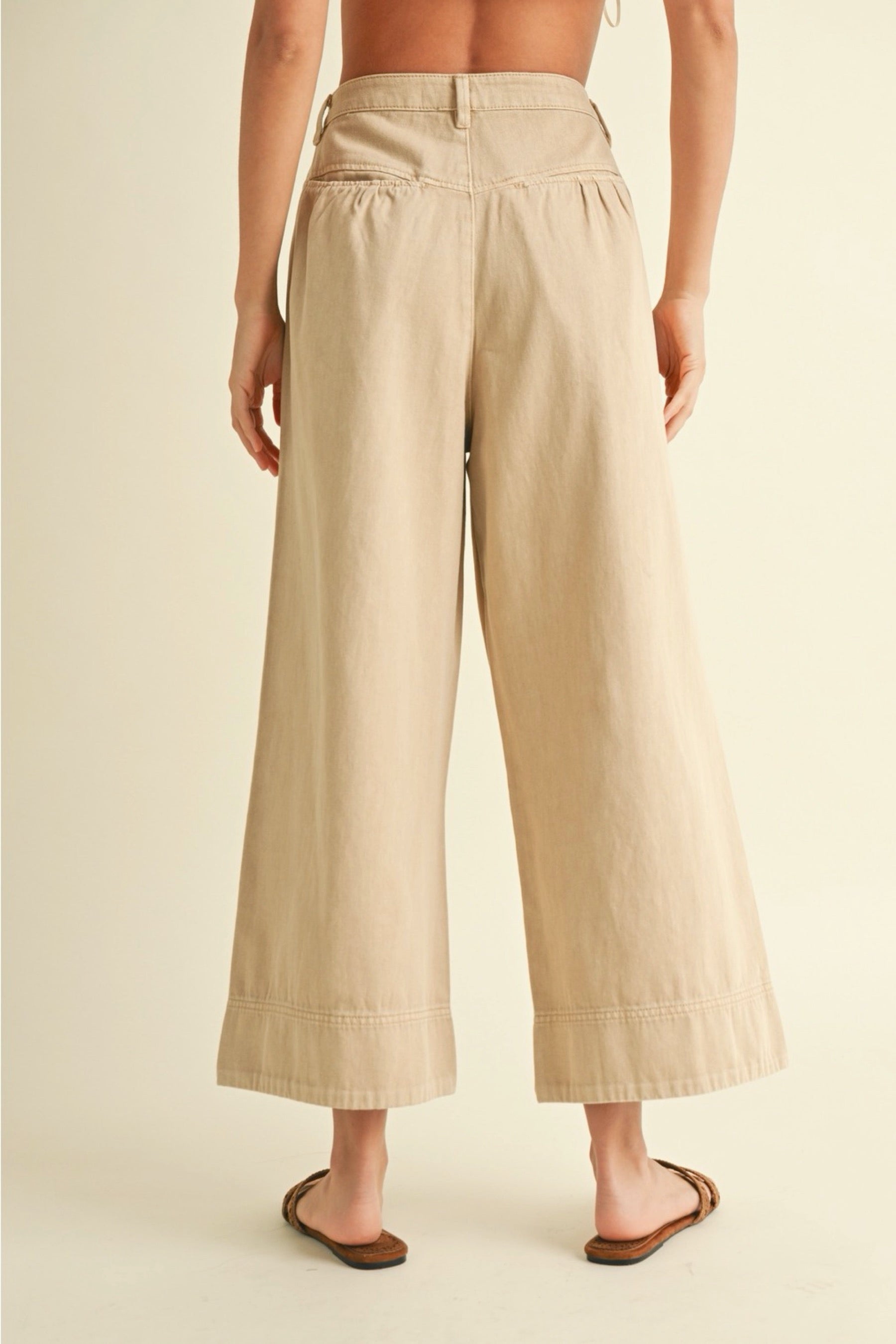 Beige Brooklyn Pant