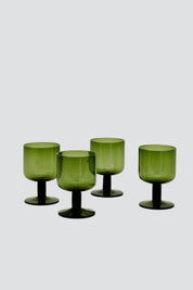 Olive Simple Stemmed Glass