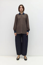Stripe Sam Oversized Polo