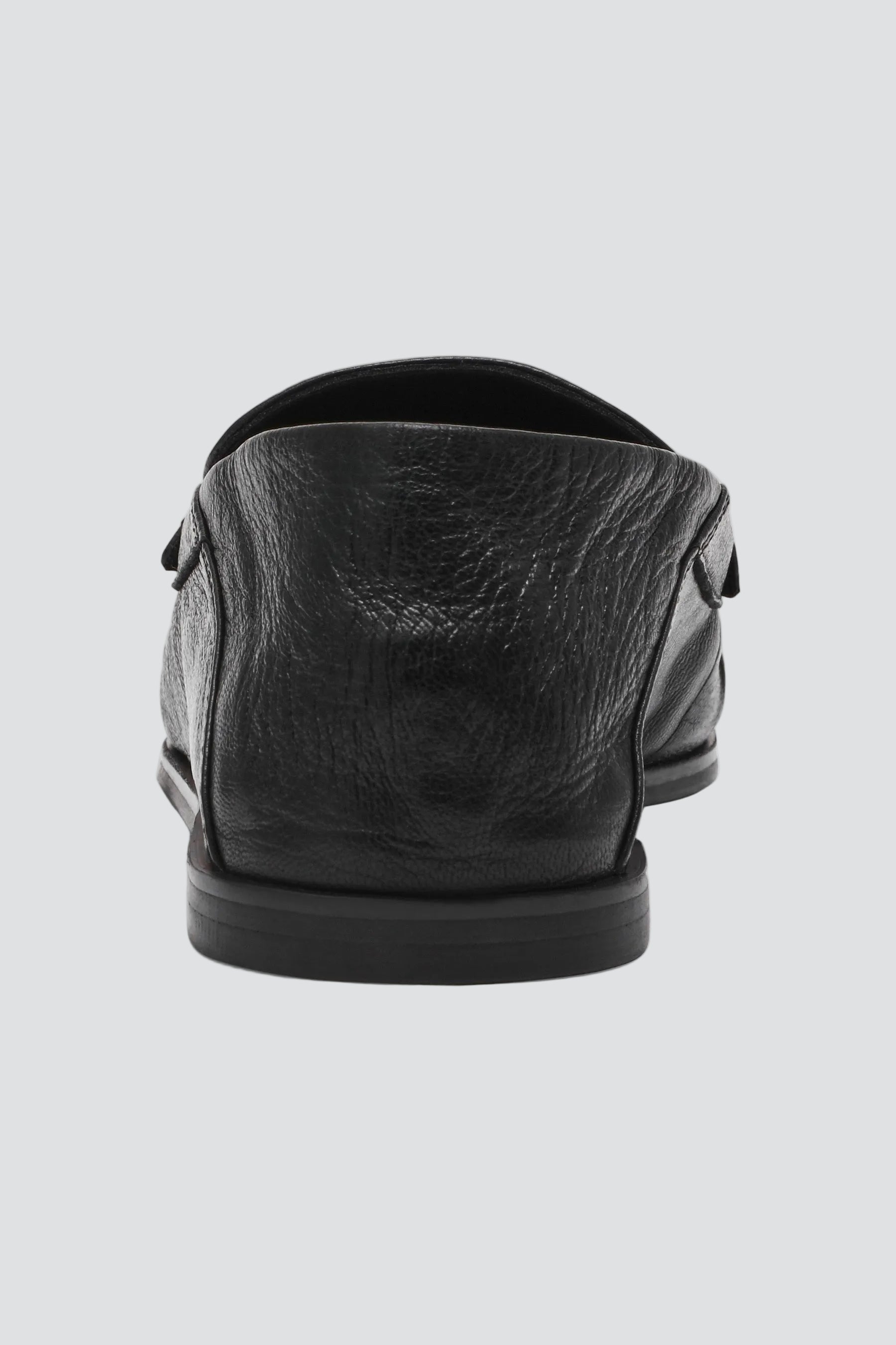 Black Leather Stewart Loafer