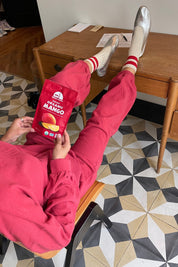 Crayon Red Balloon Pant