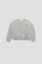 Heather Grey Oversized Sweatshirt