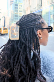 Moon Tarot Card Claw Clip