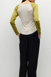 Moss Jillian Raglan Top