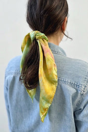 Water Lily Silk Scarf