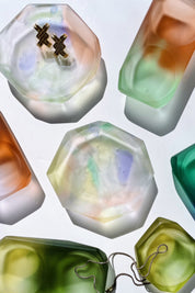 Multicolor Glass Catch-All