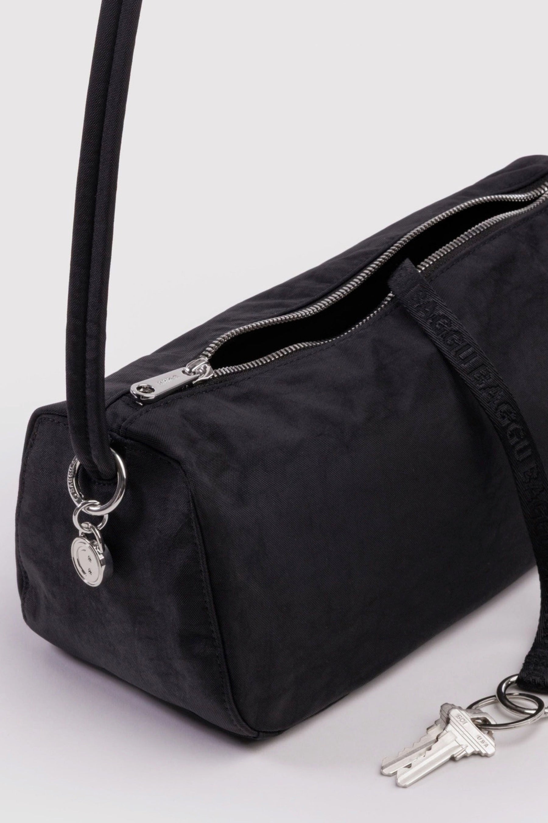 Black Nylon Loaf Bag