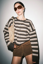 Mocha Blythe Cardigan
