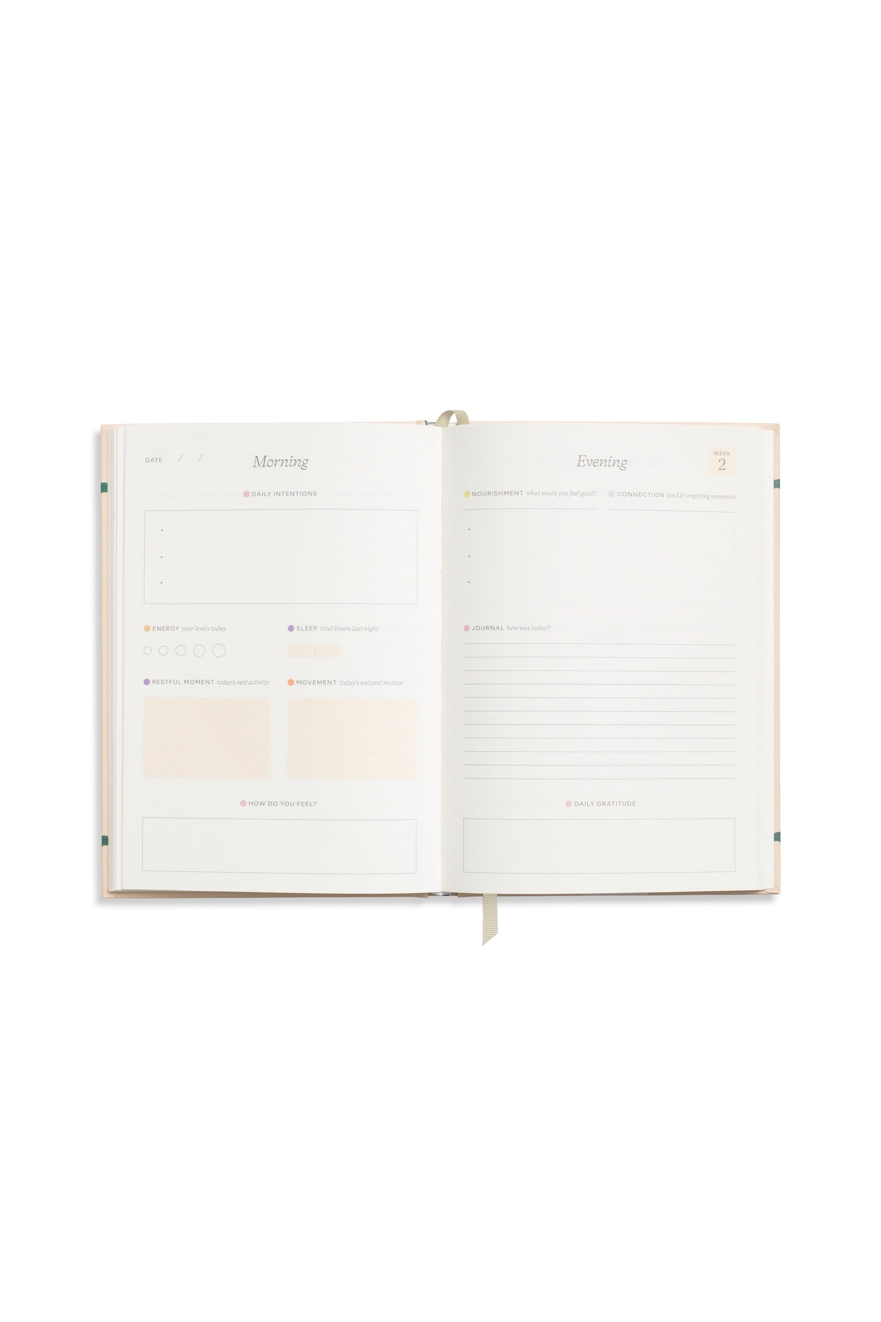 Tulips Guided Wellness Journal