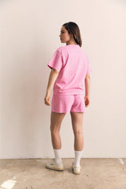 Pink Cosmos Loose Tee