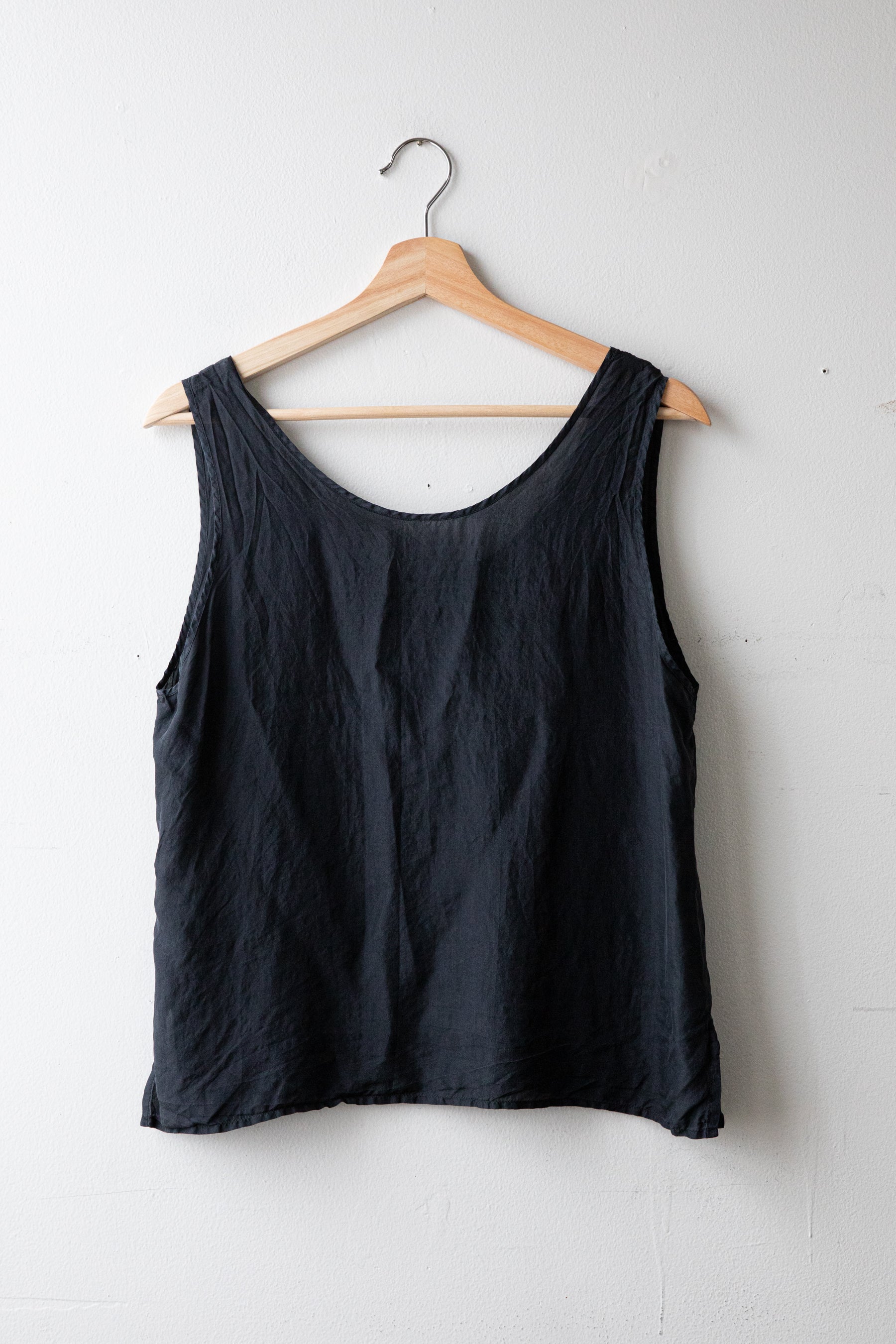 Black Silk Tank