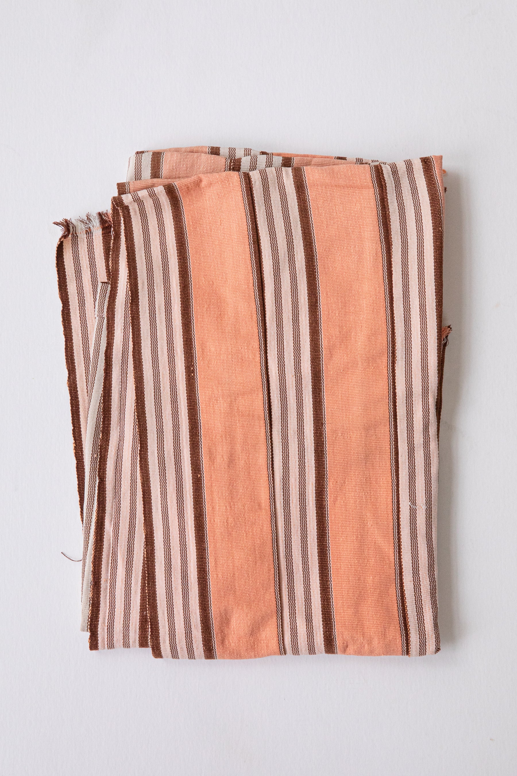 Peach Stripe Mudcloth