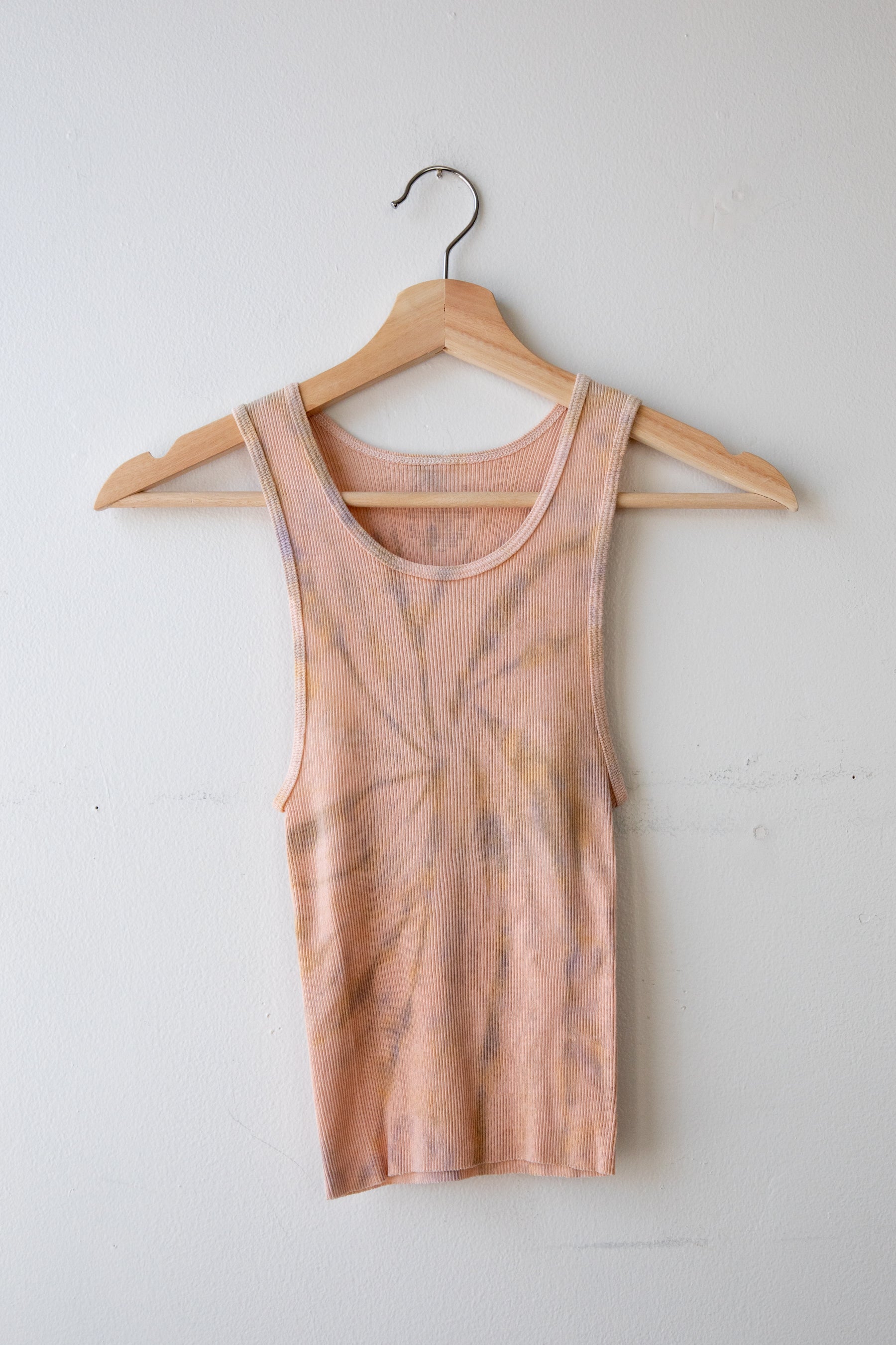 Peach Tie Dye Tank 001