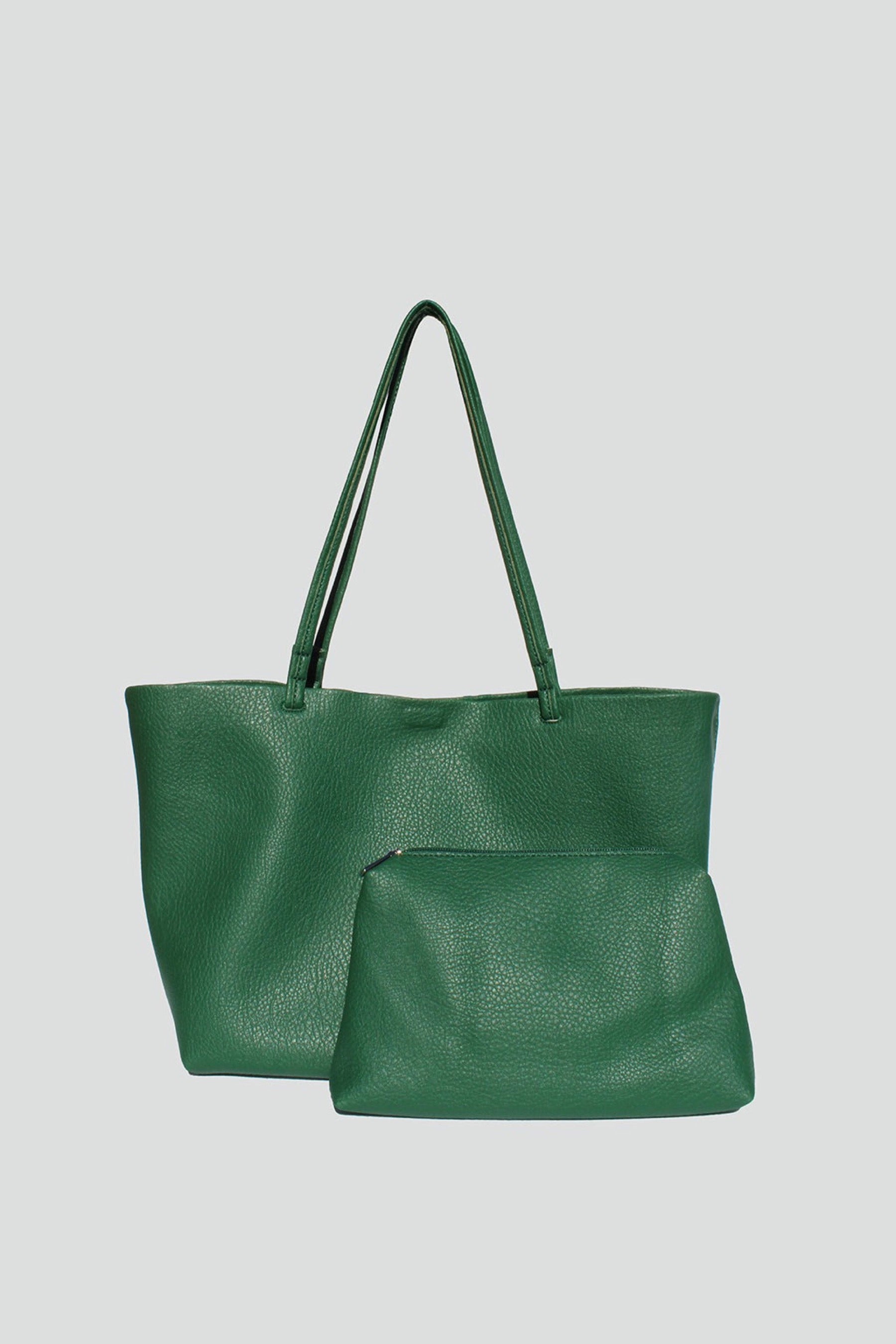 Green Madeline Minimal Tote