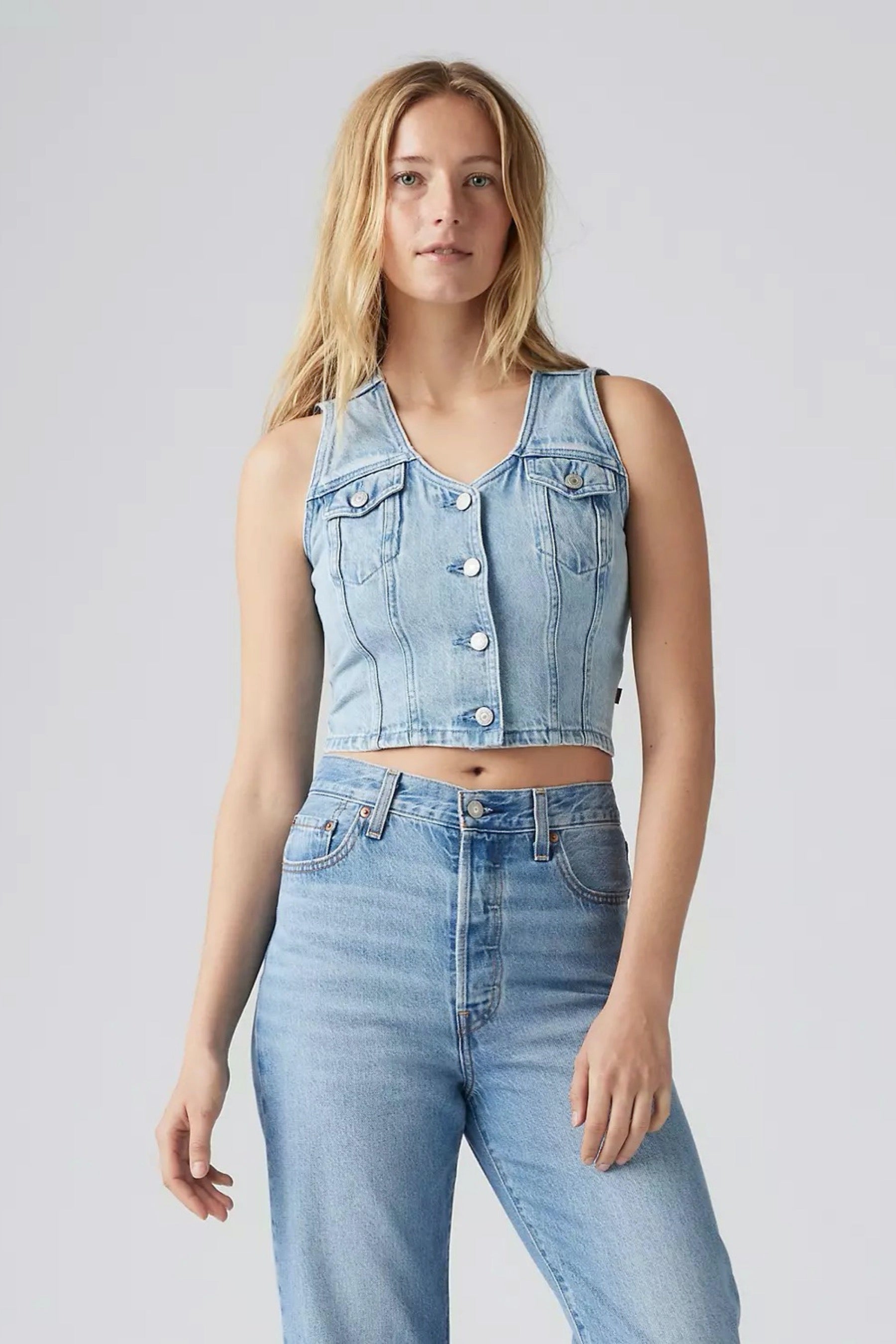 I Will Bella Denim Corset