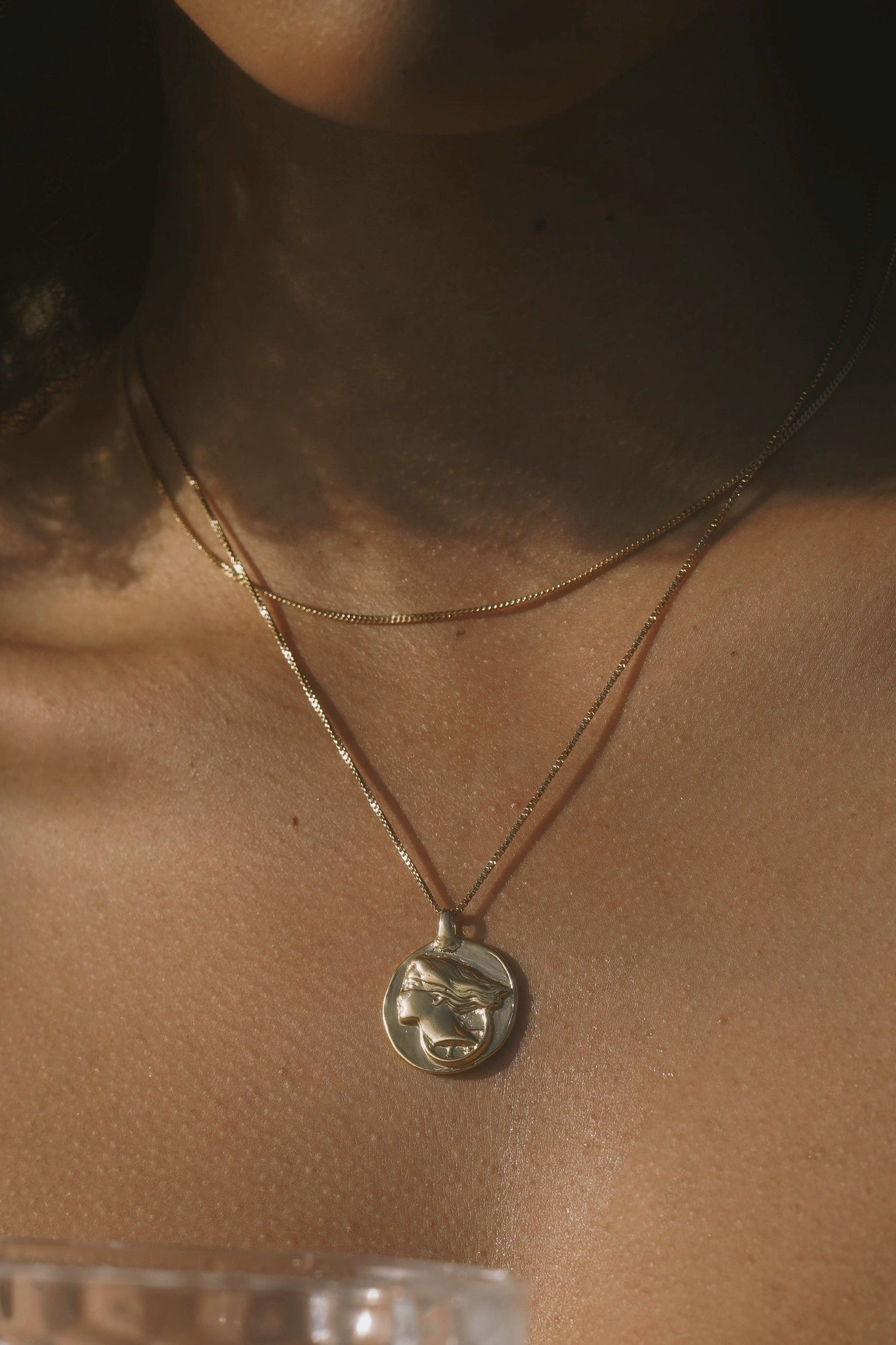 Bronze Fortuna Necklace