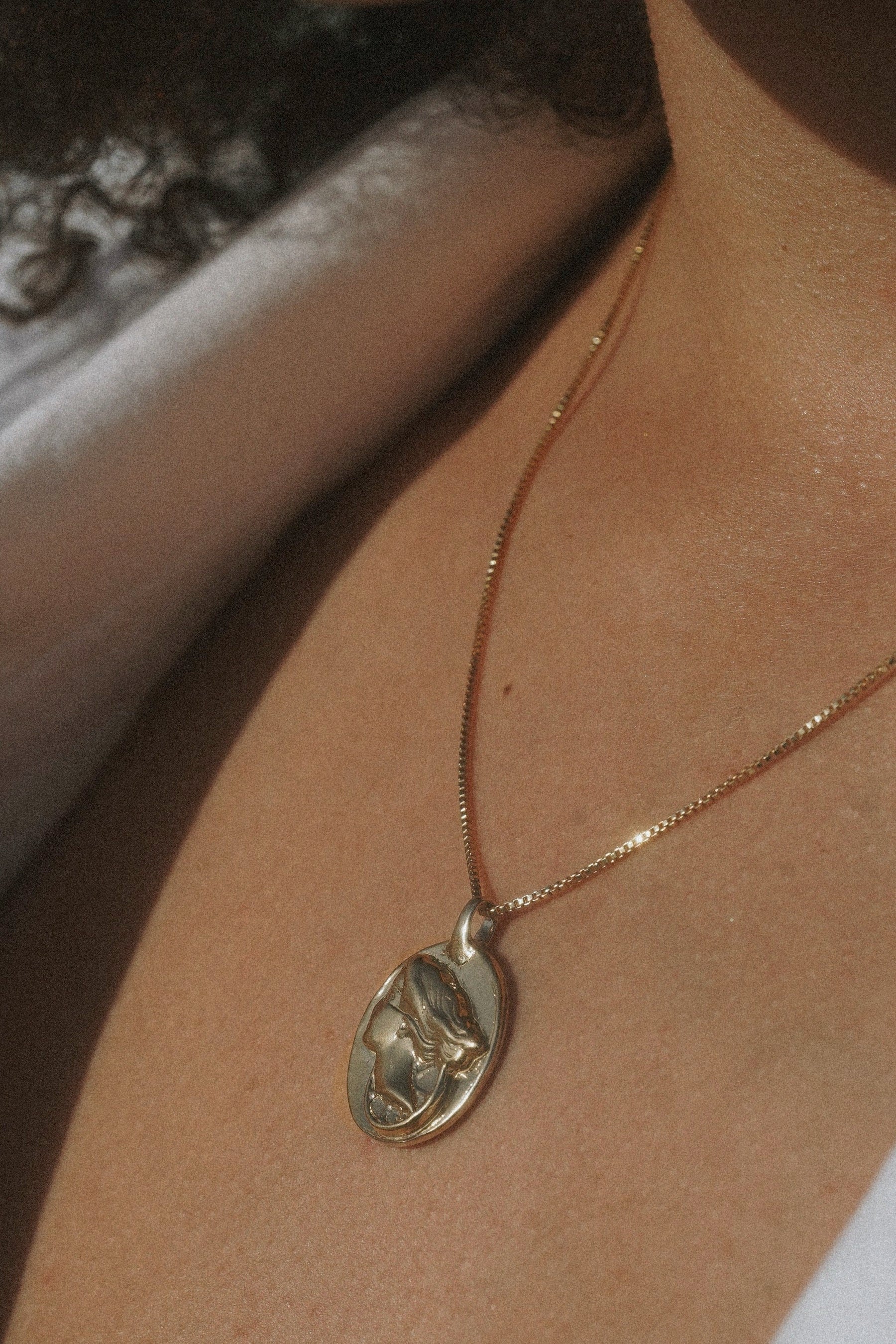 Bronze Fortuna Necklace