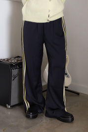 Navy Frankie Stripe Pant