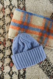 Blue Coast Line Beanie